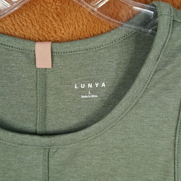 LUNYA Dress Dress Large Green Pullover Midi Tank Sundress RESTORE FITTED - Picture 3 of 9